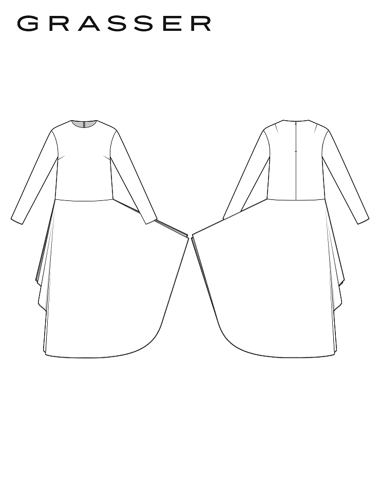 Dress, pattern №1227
