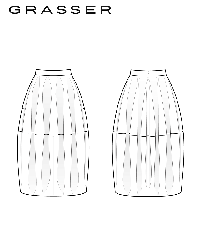 Skirt, pattern №1266