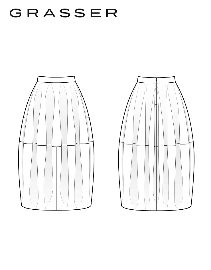 Skirt, pattern №1266