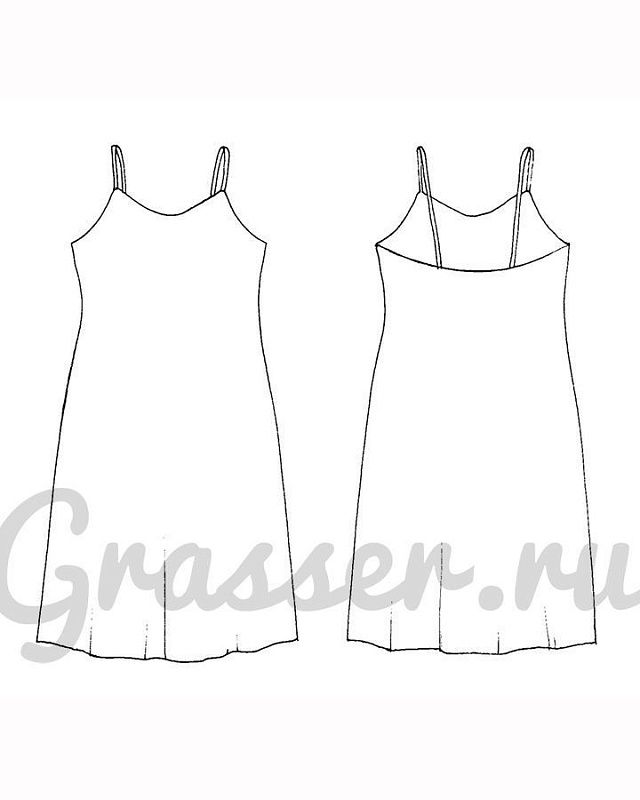 Dress, pattern №674