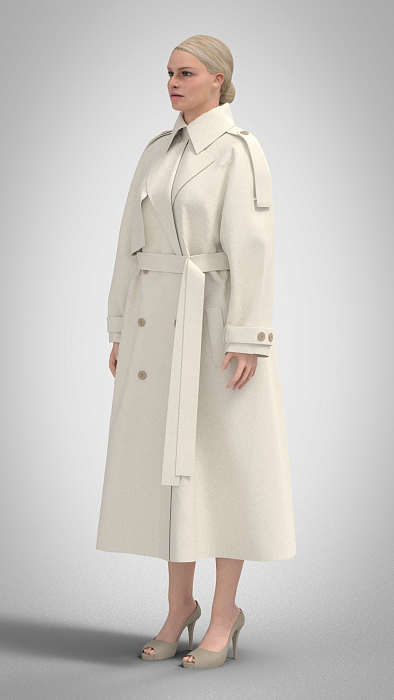 Trenchcoat, pattern №821