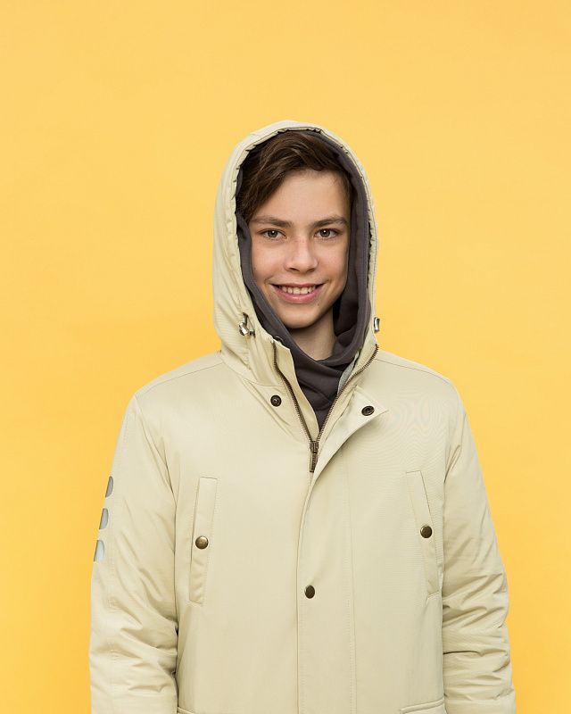 Insulated jacket for adolescent boys, pattern №794