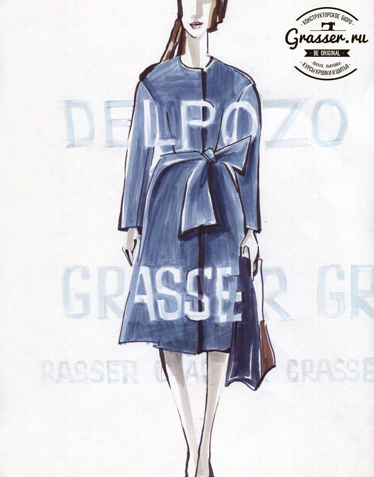 Coat, Pattern №581