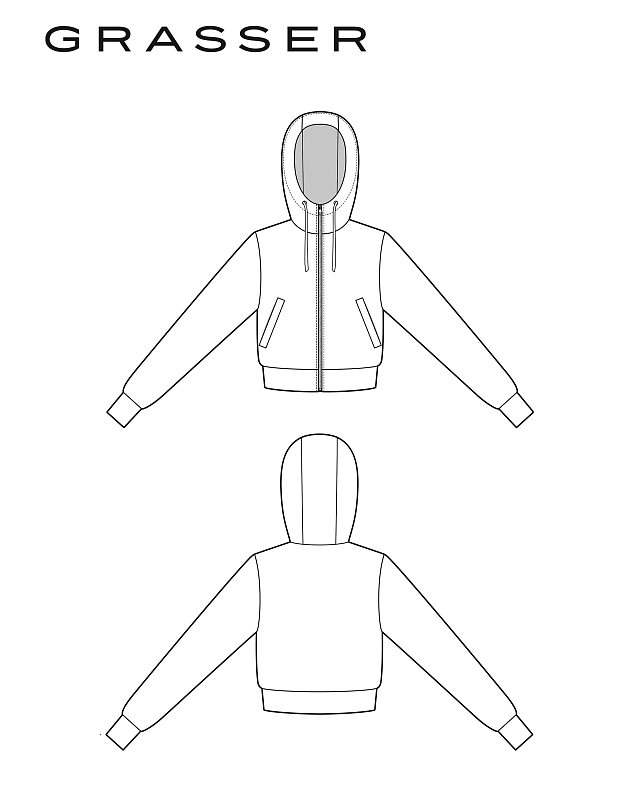 Hoodie, pattern №1195