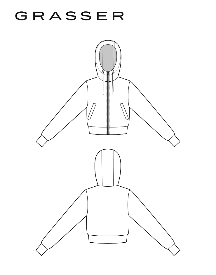 Hoodie, pattern №1195