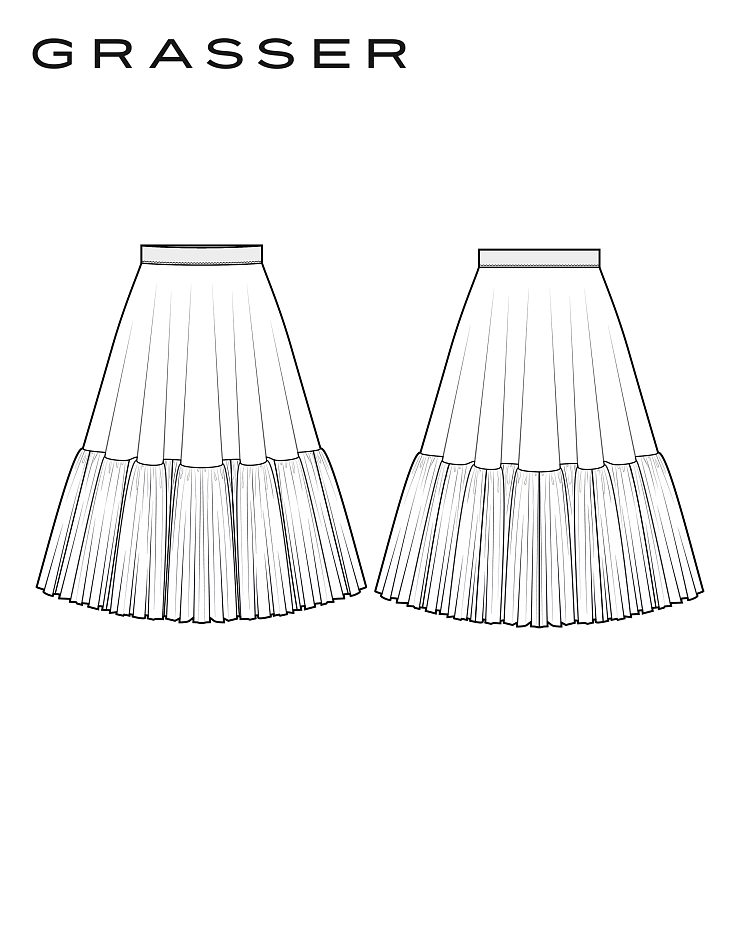 Underskirt, pattern №1193