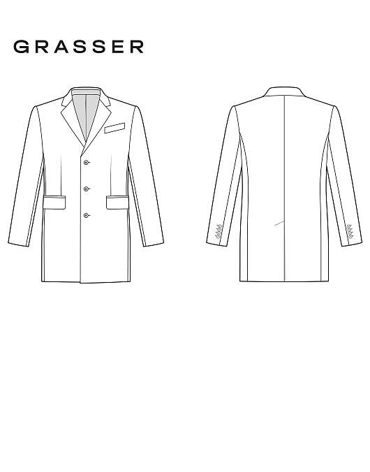 Men's coat, pattern №639