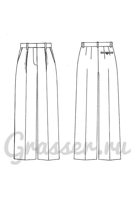 Trousers, pattern №700