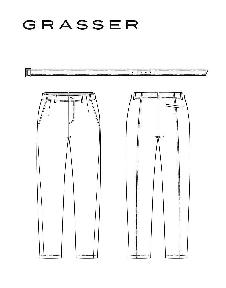 Men's trousers, pattern №1326