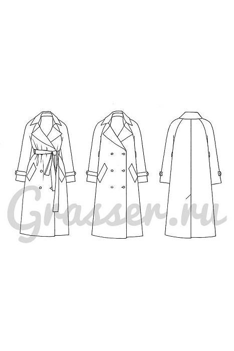 Trenchcoat, pattern №675