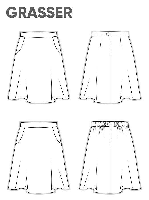 Skirt, pattern №129