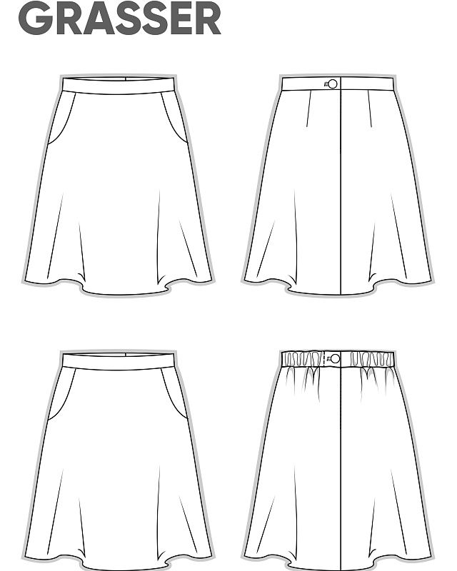 Skirt, pattern №129