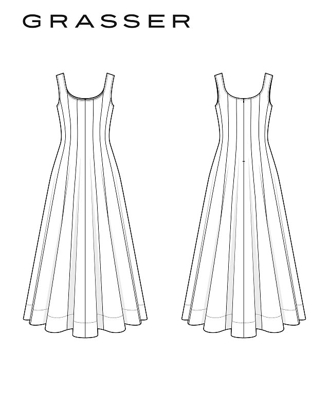 Dress, pattern №1145