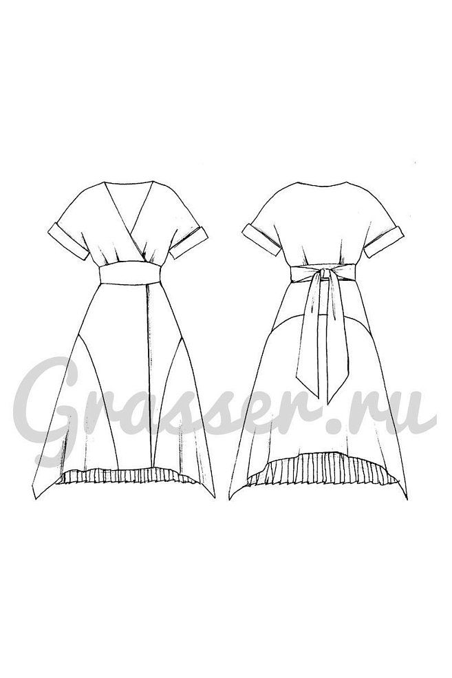 Dress, pattern №719