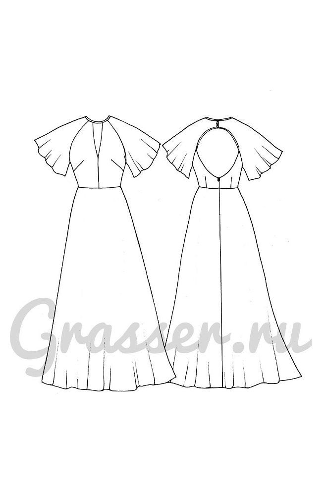 Dress, pattern №218