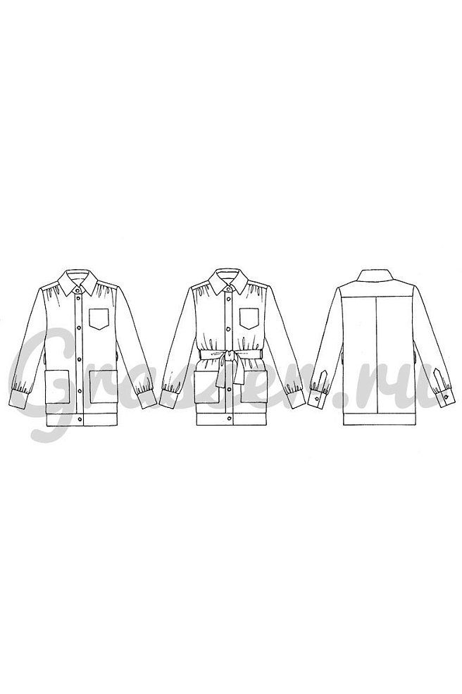 Jacket, pattern №684