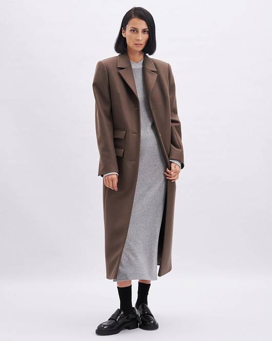 Coat in two length options, pattern №898