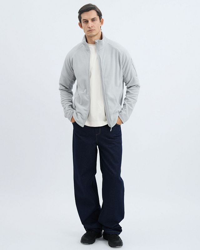 Men's knitted jacket, pattern №1286