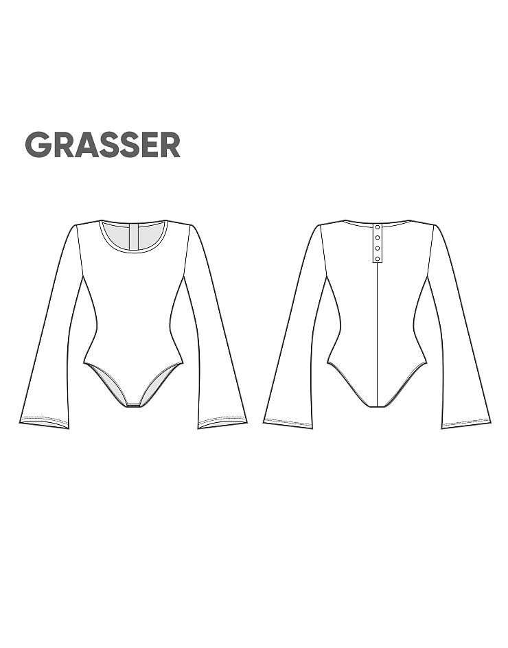 Bodysuit, pattern №894
