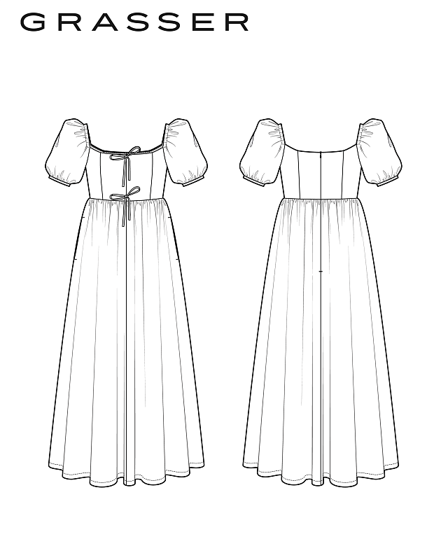 Dress, pattern №1253