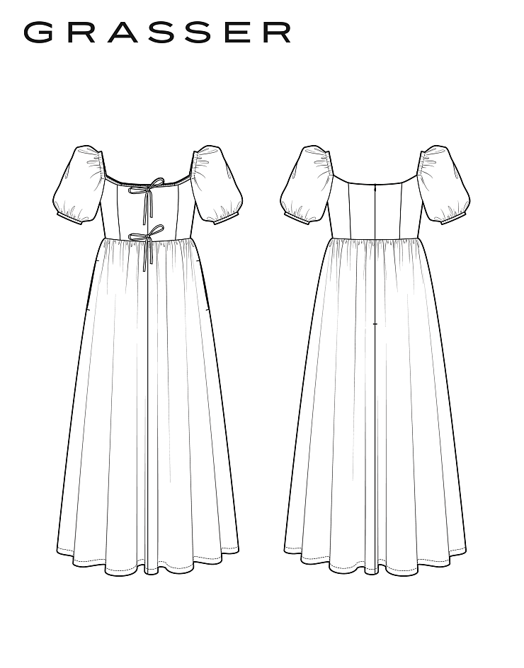 Dress, pattern №1253