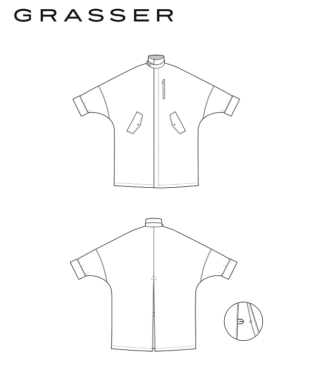 Coat, pattern №1242