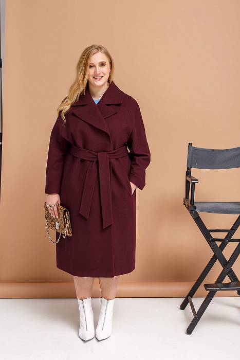 Coat, plus size, pattern №662