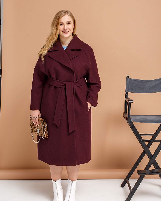 Coat, plus size, pattern №662