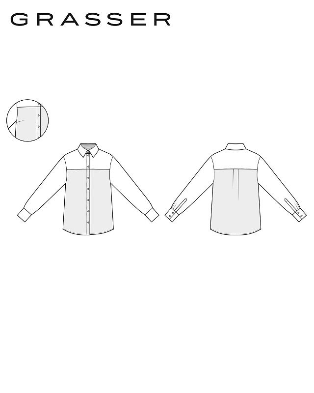Shirt, pattern №1281