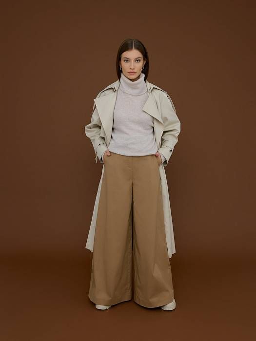 Trousers with two types of pockets, pattern №861