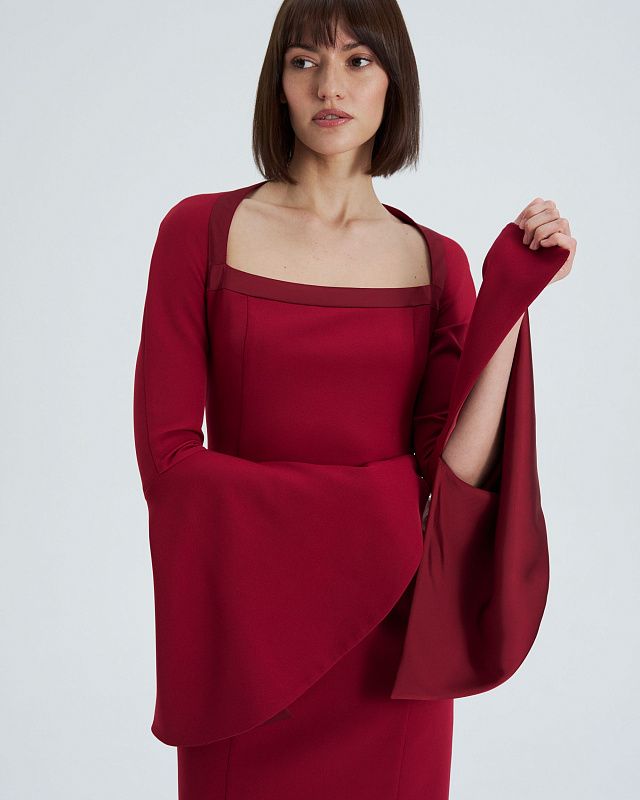Dress in two length, pattern №1335