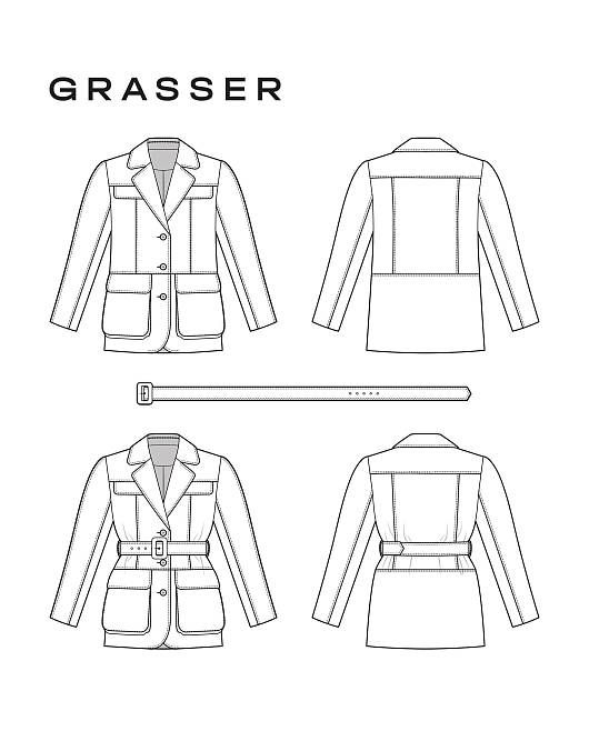 Jacket, pattern №1016