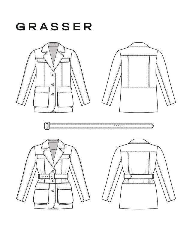 Jacket, pattern №1016