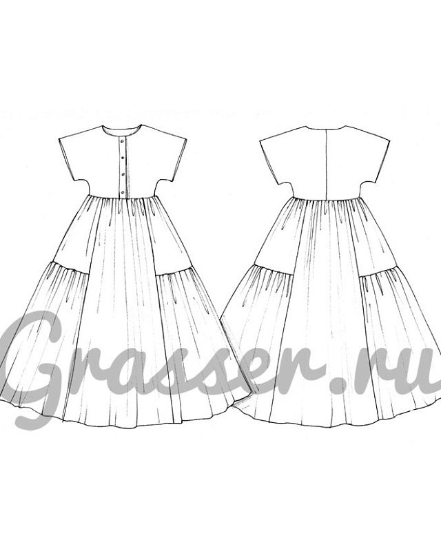 Dress, pattern №479