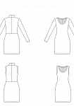 Dress in four versions, pattern №911, photo 3
