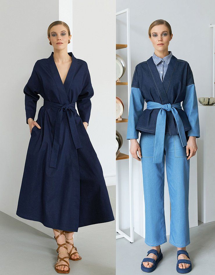 Dress and jacket, pattern №830
