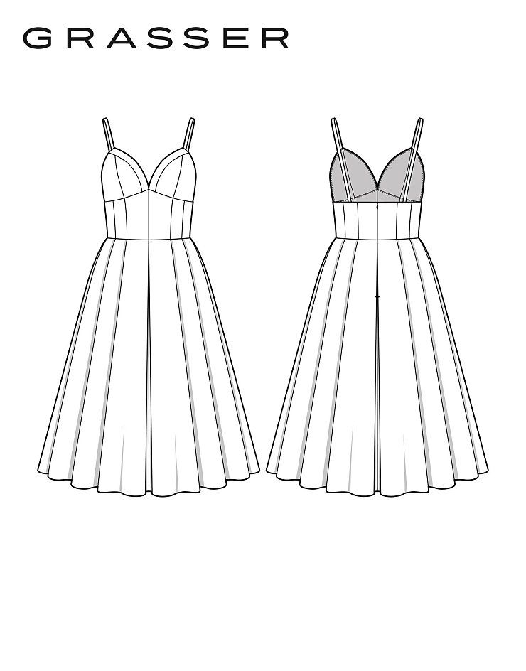 Dress, pattern №1184