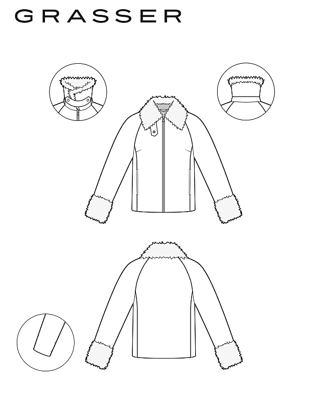 Jacket, pattern №1376 Jacket, pattern №1376