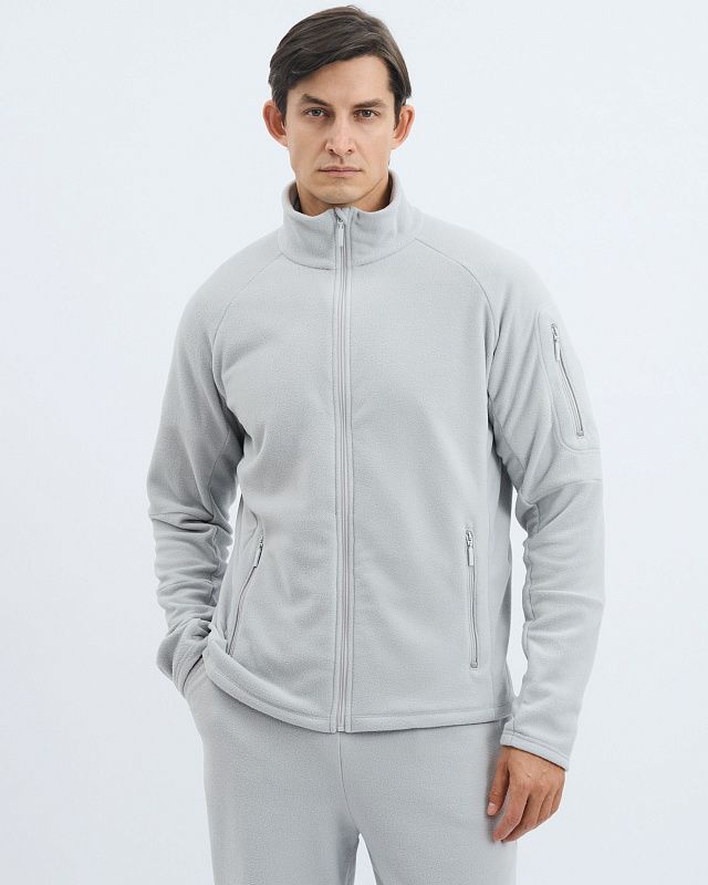 Men's knitted jacket, pattern №1286