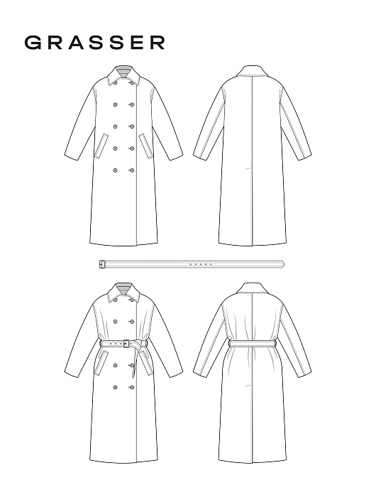 Coat, pattern №999