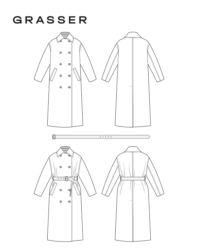 Coat, pattern №999