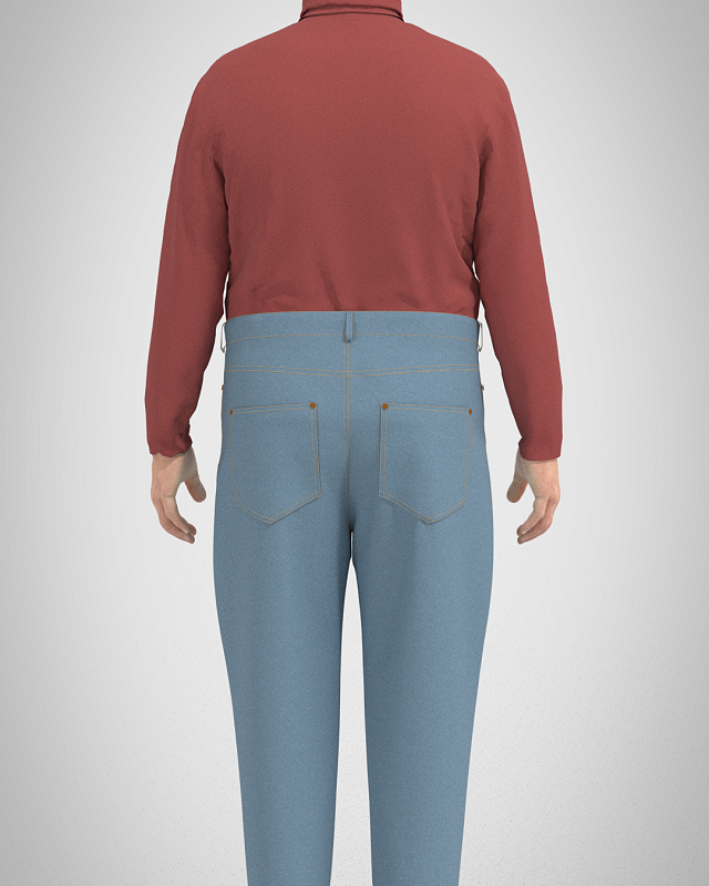 Men's trousers, pattern №829