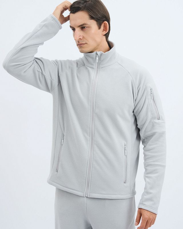 Men's knitted jacket, pattern №1286