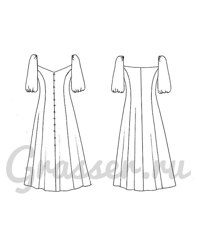 Dress, pattern №695