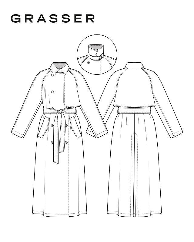 Duster coat, pattern №1126