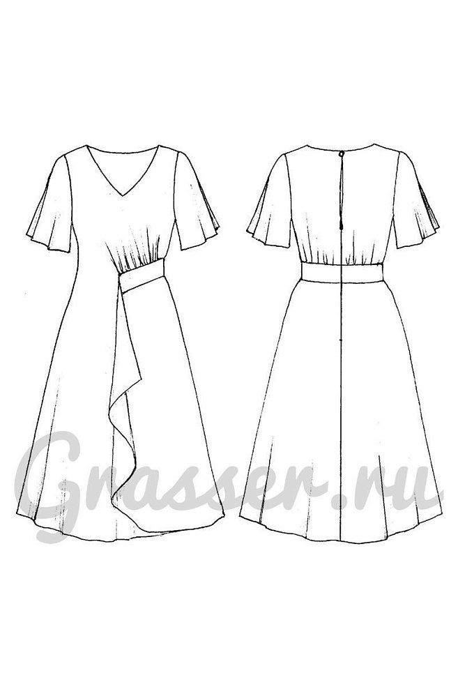 Dress, pattern №720