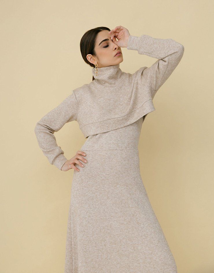 Knit sweater, pattern №812