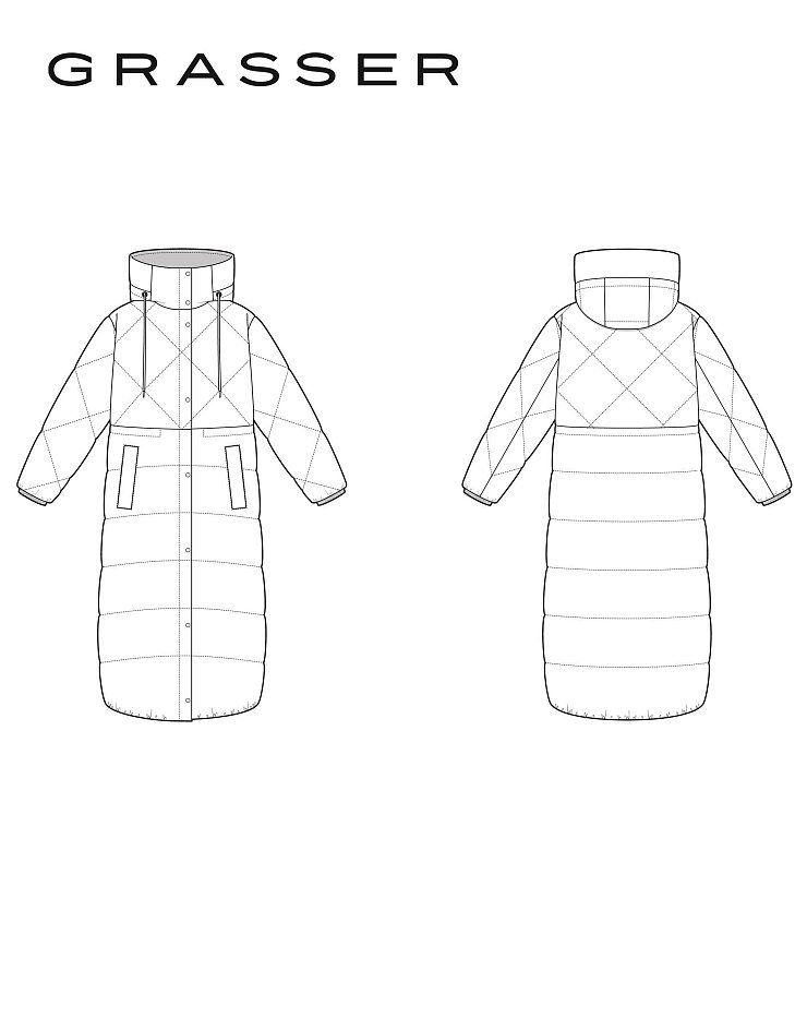 Coat, pattern №1284