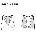 Swimsuit top, pattern №933