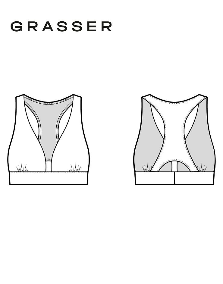 Swimsuit top, pattern №933